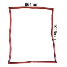 Borracha Perfil Silicone Forno Progás G2 10esteiras Prp10000 Foto mini 1