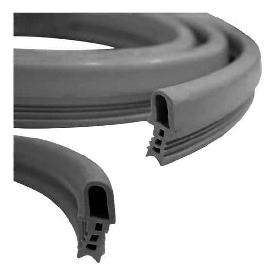 Borracha Perfil Silicone Porta Forno Tedesco Turbo 4 Metros Foto 1