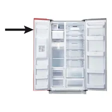 Borracha Porta Gaxeta Do Freezer Refrigerador LG Gc-l207bskv cor cinza Foto mini 2