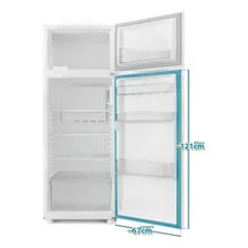 Borracha Porta Geladeira Cce 430 Cor Cinza Foto mini 4
