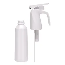 Borrifador Bico Ganso 150ml Branco Pulverizador Jato Névoa Foto mini 2