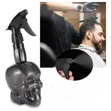 Borrifador Pulverizador 350ml Caveira Cabeleireiro Barbeiro Foto mini 4