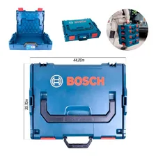 Bosch 1600A012FZ maleta de transporte L-boxx 102 cor azul marinho Foto mini  3