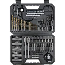 Bosch kit jogo maleta titanio 103 peças brocas pontas bits Foto mini 3