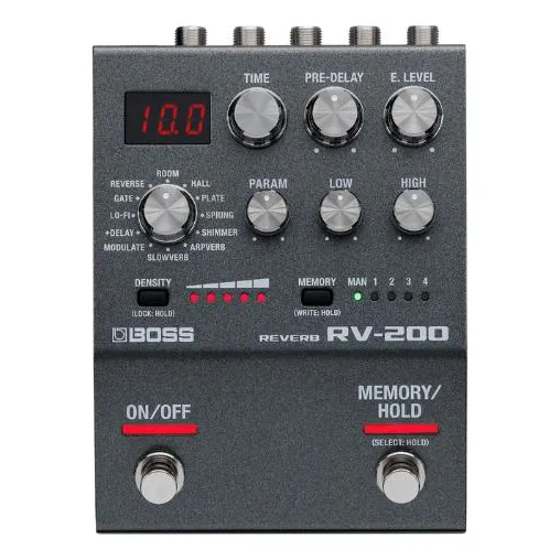 Boss Rv-200 | Pedal De Reverb Rv-200 Foto 1