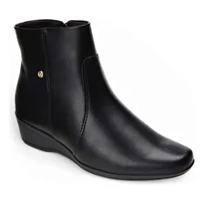 Bota Casual Feminina Confortável Anabela Comfortflex Foto mini  3