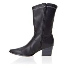 Bota Country Feminina Cano Médio Bico Fino Bebecê Foto mini 4