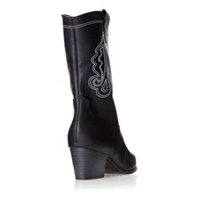 Bota Country Feminina Cano Médio Bico Fino Bebecê Foto mini  3