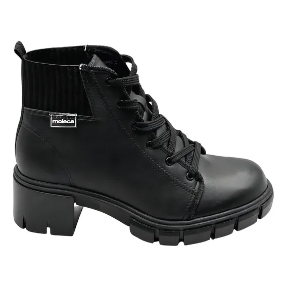 Bota Feminina Cano Médio Moleca Foto 1