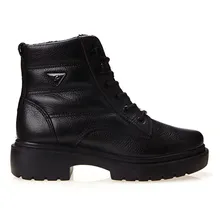 Bota Feminina Coturno Couro Pegada Foto mini 1