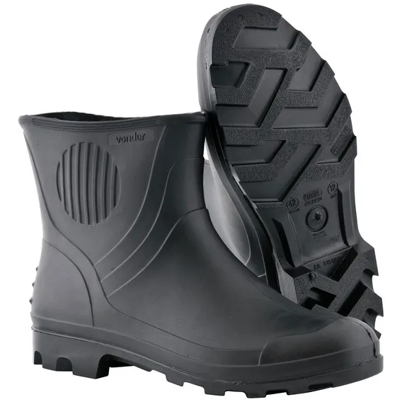 Bota Pvc 40 Cano 3/4 Sem Forro Preto Ca3151 Vonder Foto 1