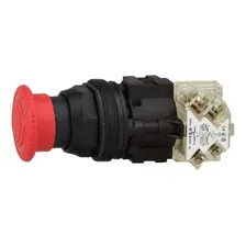 Botão Cogumelo Vermelho 30mm 9001kr16h6 Schneider Foto  mini 1