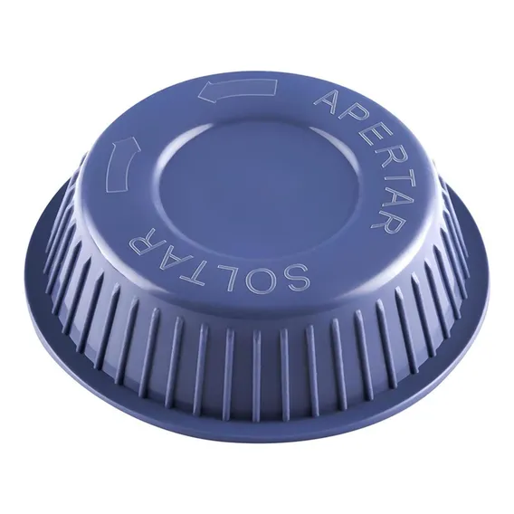 Botão Da Hélice Sem Porca Azul Escuro Do Ventilador Mondial Foto 1