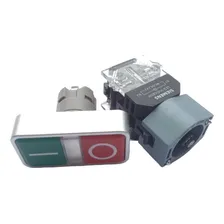 Botao De Comando Duplo Ilum 24vcacc 1na1nf Vdvm 3sb7 Siemens Foto mini 3