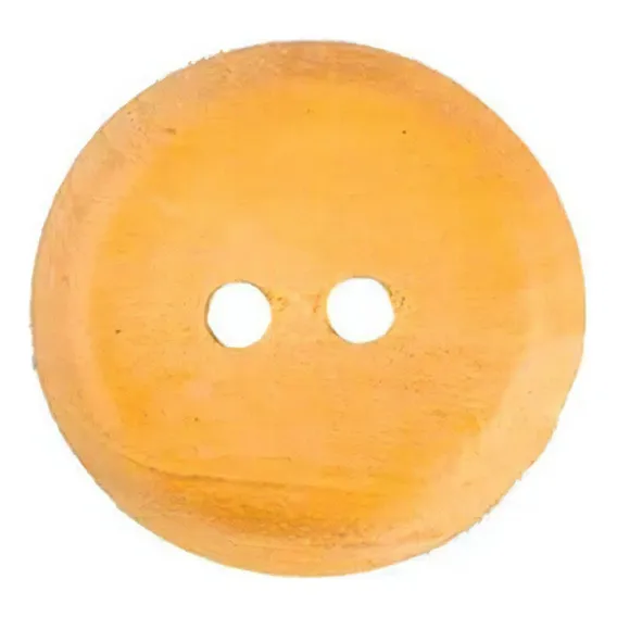 Botão De Madeira Rrel Nº2 41mm (embalagem 12 Unidades) Cor Marfim Foto 1