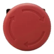 Botão Emergência Cogumelo Provolt Lay5-es542 Cor Vermelho Foto  mini 1