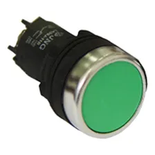 Botao (impulso) Comando Monobloco 1na+1nf Cor Verde 110v/220v Foto mini 1