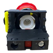 Botão Interruptor Emergência Máquina Cogumelo C/ Trava 7,5cm Foto mini  3