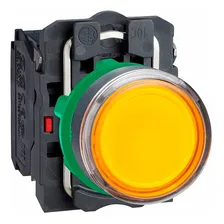 Botão Luminoso Impulso Normal 1na+1nf 250v Schneider Foto  mini 1
