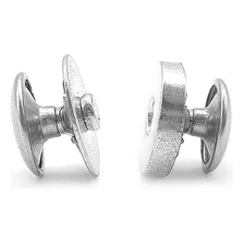Botao Magnetico Rebite 18mm C/100 Niquel Foto mini 4
