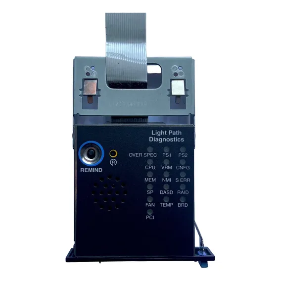 Botão/painel De Informações Ibm X3650 43w0626 | 43w0011 Foto 1