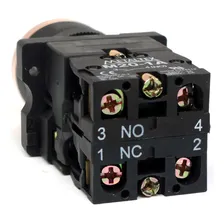 Botao Pulsador P20ifr-y-1c Amarelo 220v Na+nf Metaltex Foto mini 2