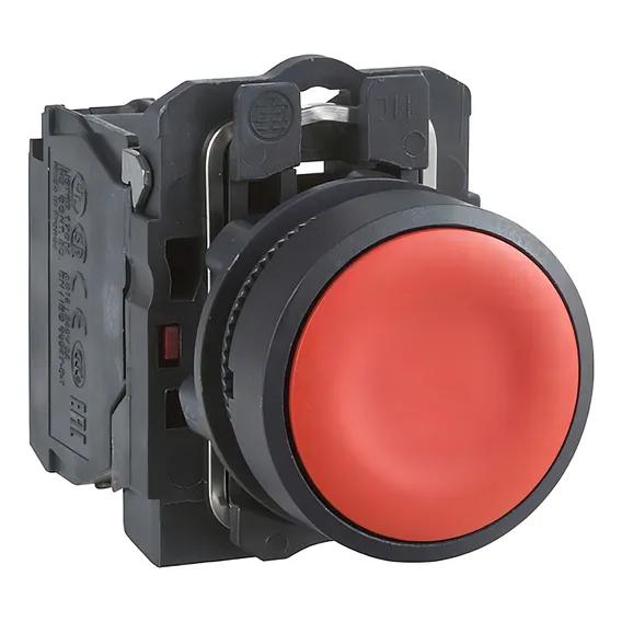 Botão Vermelho 2nf Schneider Xb5ap44 Foto 1
