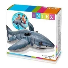Bote Inflável Tubarão Branco - Intex 57525 Cor Cinza Foto mini 3