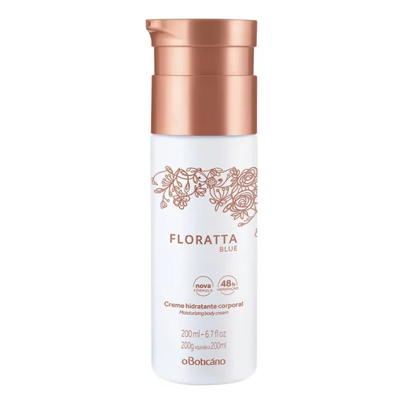 Boticário Creme Hidratante Desodorante Corporal Floratta Blu Foto 1