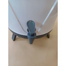 Botijão Galão Garrafa Térmica 5lt Unitermi Tererê Café Leite Cor Marfim Foto mini  3