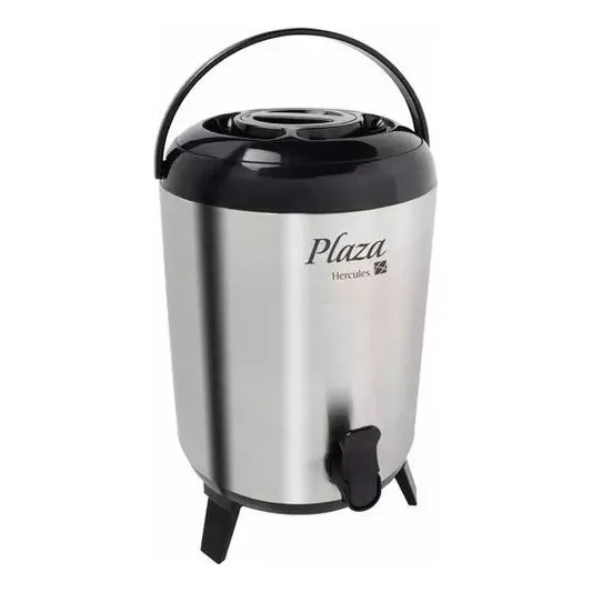 Botijão Garrafão Térmico Quente/frio Aço Inox 7,7lt Hercules Foto 1