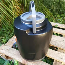Botijão Térmico 9l Preto Invicta Foto mini 4