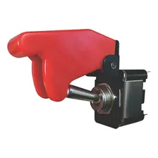 Botão Chave Duas Posições Liga/desliga Dni-2083 Cor Vermelho Foto mini 1