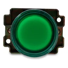 Botão Comando Impulso Iluminado Led 24vca/vcc 1na Verde Foto mini  3