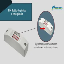 Botão De Panico Botoeira Cor Branca Marca Stilus New Foto mini  3