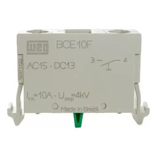 Botão De Pulso Faceado Verde 22mm 1na Weg Cew-bfm2 Kit C/4un Foto 1