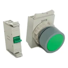 Botão De Pulso Faceado Verde 22mm 1na Weg Cew-bfm2 Kit C/4un Foto mini 3