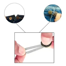 Botão Extensor Para Calça, Saia, Jeans/ Mdm/ Com Cor Cinza Foto mini 3