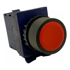 Botão Faceado Pulsador Weg Vermelho 1nf 22mm Csw-bf1 Ip66 Foto mini 1