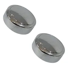 Botão Forno Fischer Fit Line (2 Peças) Cromado Foto mini 1