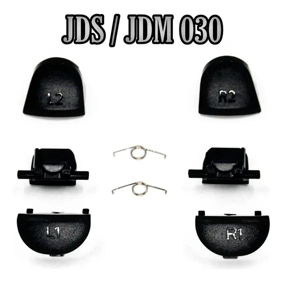 Botão Gatilho R1 L1 R2 L2 + 2 Molas Jdm Jds 030 Controle Ps4 Foto 1