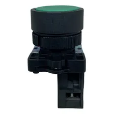 Botão Lukma Lk2 - Ea31 Verde Pulsante 1na Foto mini 2