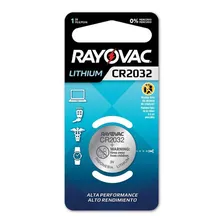 Botão Moeda Pilha Cr 2032 3v Lithium Rayovac Dura 10 X Mais Foto mini 1