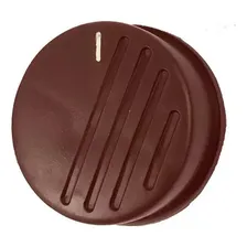 Botão Para Fogão Dako Magister Redondo Com Trava Marron 4pcs Foto mini 2