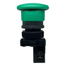 Botão Plástico Cogumelo Verde 1na P20amr-g-1a Metaltex Foto mini 2