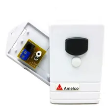 Botoeira Amelco Na Acionador Fechadura Elétrica Cor Branco Foto mini  2