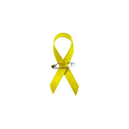 Boton Broche Com Laço Setembro Amarelo Conscientização 100un Foto 1