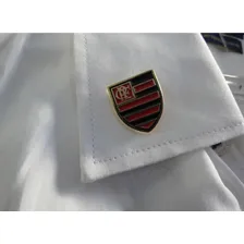 Boton Do Flamengo Pin Broche Do Mengão Times Cor Prateado Escudo Foto mini 4