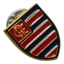 Boton Do Flamengo Pin Broche Do Mengão Times Cor Prateado Escudo Foto  mini 1