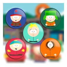 Botons South Park Broches Personagens South Park Kit Com 5 Cor Colorido Foto mini 2